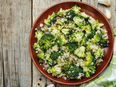 Quinoa au brocolis (recette express)